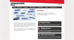 Desktop Screenshot of bridgestoneprint.com